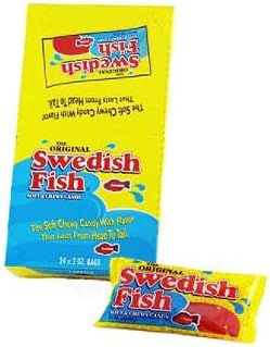 Swedish Fish Soft & Chewy Candy2 oz pkt (24 ct) (Pack of 1)