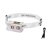 Nitecore NU25 360 Lumen Triple Output - White, Red, High CRI - Lightweight USB Rechargeable Headlamp (White)