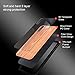 Shmimy iPhone Xs Max Wood Case for Women Men 9H Tempered Glass Wooden Grain Slim Cover with Lanyard Hole for iPhone 10S Max