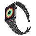 Aizilasa Metal Band Compatible with Apple Watch Band Series 49mm 45mm 42mm 44mm 41mm 40mm 38mm for Women Men Ultra Series 8 7 6 5 4 3 2 1 SE, Business Stainless Steel Wristbands
