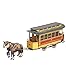 Innovative 3D-Puzzle - HORSE-DRAWN TRAM - Old transport series by Clever Paper