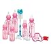 Dr. Browns Bottles Pink Set with Level 2 and Level 3 Nipples, Bottle Brush