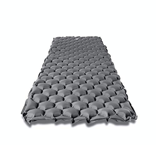 Legit Camping Sleeping Pad - Ultralight Camping Pad for Backpacking and Camping - Sleeping Mat That Holds The Air in for Longer Hours - Compact Camping Mat for Best Outdoor Sleep (Grey)