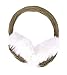 Simplicity Earmuffs w/ Snowflake Knit Pattern & Comfortable Headband