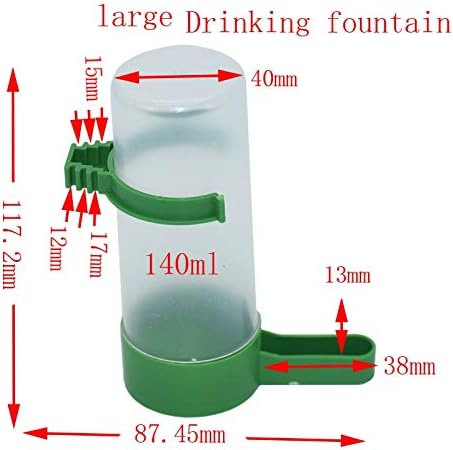 Amazon Com Verbena Hot Bird Feeding Parrot Bird Drinker