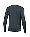 Under Armour Boys' Novelty Big Logo Long Sleeve, Stealth Gray/Black, Youth X-Large