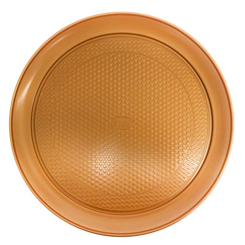Gotham Steel 14" Perfect Pizza Tray - with Premium Nonstick Copper Coating - PTFE/PFOA Free, Dishwasher & Oven Safe to 500&deg;