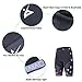 ANIVIVO Women Cycling Shorts Padded &Bicycle Riding Shorts with Anti-Slip Belt &Road Bike Shorts Comfort Tight Biking Shorts for Women(Color Printed,M)thumb 4
