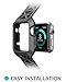 i-Blason Band Compatible with Apple Watch 42 mm 2015 Release, Unity Series Premium Hybrid Protective Bumper Protective Case [Not Compatible with 38 mm] (Black)
