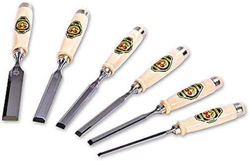 Two Cherries chsels 6-Piece Set in Display Box Carving Tools