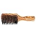 Fendrihan SMALL Men's Hairbrush Pure Boar Bristle with Real Olivewood Handle 6.75 Inches, Made in Germany