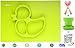Premium One piece Silicone Placemat + Plate for Kids By Matcone 15