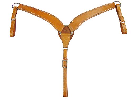 Tahoe Tack High Country Horse Breast Collar with Spots USA Leather Full Horse Size