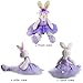 BSTAOFY WEWILL Ballerina Bunny Stuffed Animal Original Adorable Soft Plush Toys Rabbit Doll Gift for Kids Birthday Valentines Christmas Festivals, 23-Inch (Purple)