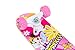Titan Flower Princess Complete Skateboard for Girls (5+ Ages), 17-Inch, Pink