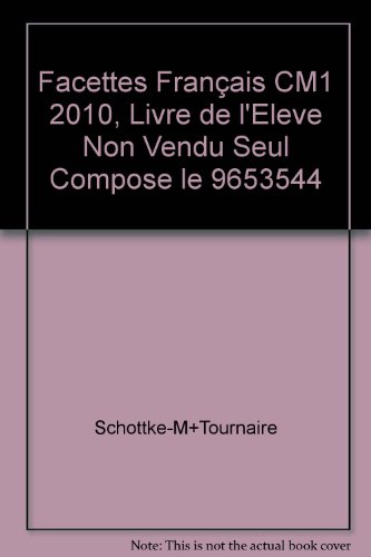 Français, lecture-écriture, grammaire, conjugaison, vocabulaire, orthographe, CM1