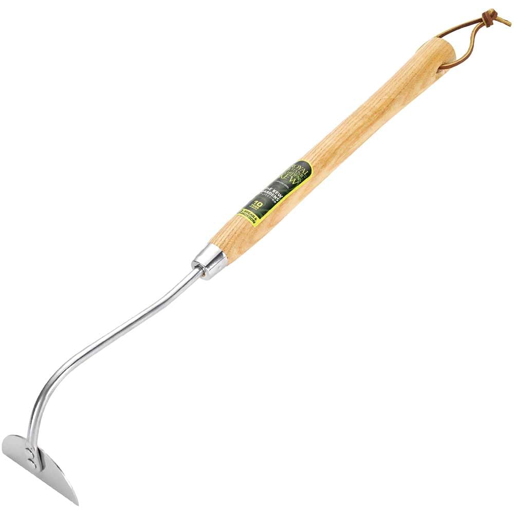 Spear & Jackson 3110KEW Kew Gardens Collection Stainless Steel Onion Hoe 12" Handle