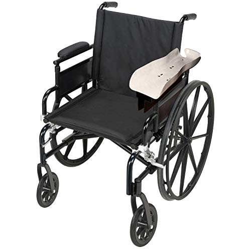 Rehabilitation Advantage Wheelchair Arm Tray with Foam Arm Elevator