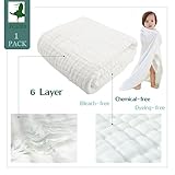Muslin Bath Towel for Baby - Bath Towel for Baby 100% Organic Cotton High hygroscopic property Non-fluorescent