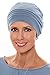 Cardani Couture Cap in Luxury Viscose from Bamboo Luxury Bamboo - Denim