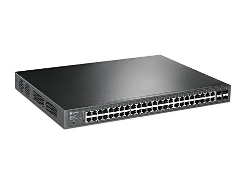 TP-Link T1600G-52PS JetStream 48-Port Gigabit Smart PoE+ Switch with 4 SFP Slots