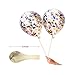 Mity rain 60th Birthday Decorations Party Supplies,60th Birthday Balloons Rose Gold,Rose Gold Hang Happy Birthday Alphabet Balloons Banner,Gold Confetti Balloons,60th Birthday for WOM