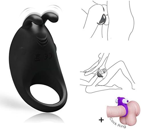 Silicone Delay Éjäculätion Clítóral Stimulation Vibrȁting P-Ê-ň-Ï-s R-Ï-ň-gs