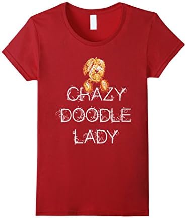 Crazy Doodle Lady - Female XL - Cranberry