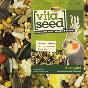 HIGGINS 466155 Vita Seed Cockatiel Food for Birds, 25-Pound