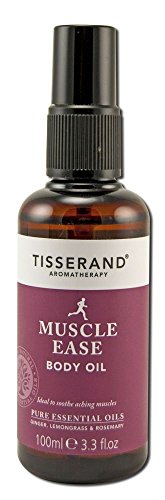 Tisserand Body Oil, Muscle Ease, 3.3 Ounce