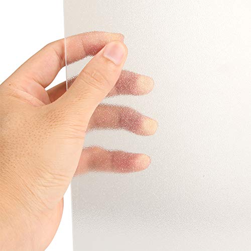 Owfeel Frosted Desk Panel Office Divider Partition Desktop Privacy Panel with 2pcs Desk Partition Clip for Student Call Centers/Offices/braries/Classrooms/Library Acrylic Privacy Board (16" L×16" W)