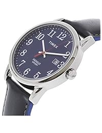 Timex TW2R62400 Easy Reader - Reloj de cuarzo para hombre, color plateado