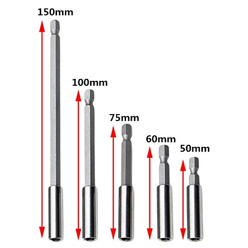 10 Pcs Drill Extension Bit Holder, 1/4 inch Hex Shank Quick