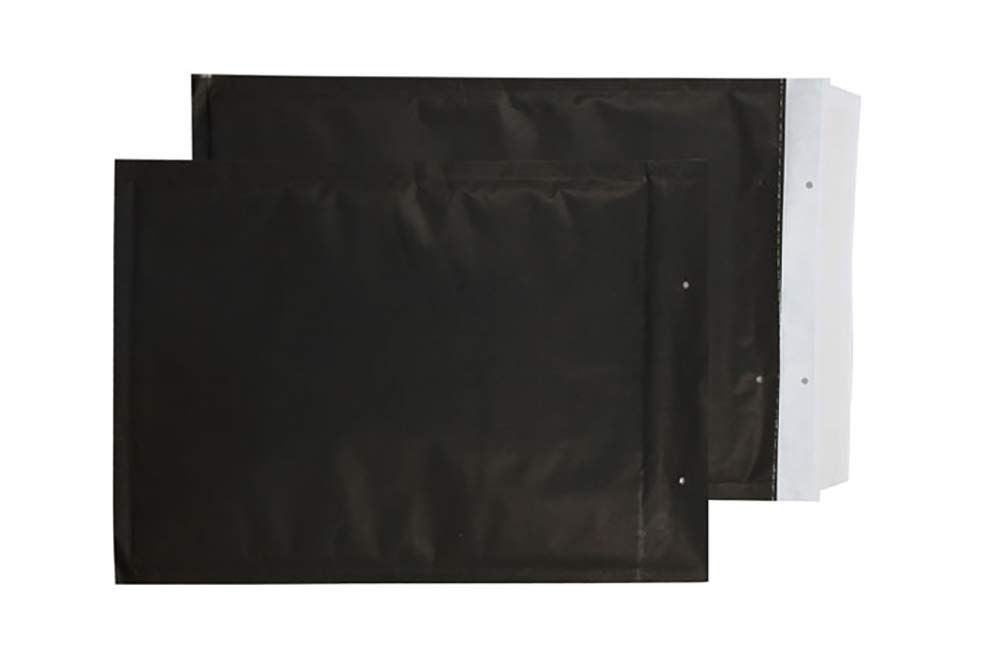 Blake Purely Packaging 335 x 230 mm Envolite Peel & Seal Padded Bubble Envelopes (KBP335) Black - Pack of 100