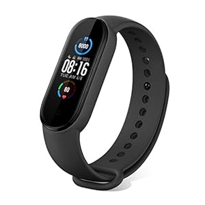 Superpow Xiaomi Mi Band 5 Intelligente activiteitsarmband, nieuwe magneetlading, 1,1 inch AMOLED-display, 100…