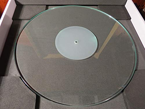 Purest Audio PA-602-V2 Glass Crystal Turntable Record Player Platter Mat (Renewed)