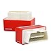 NCElec Plug and Drive Nitro OBD2 Chip Tuning Box Performance ECU Remap Power for Car Petrol Gasoline 1pc (Red)