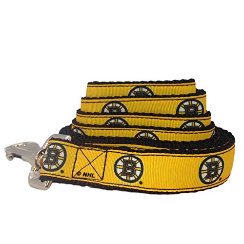 All Star Dogs 6-Feet Boston Bruins Pet Leash, Large
