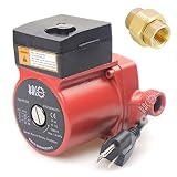 BACOENG 3/4'' 110V/115V Hot Water Circulation Pump/Circulator Pump For Solar Heater System With US Plug