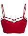 Plus Size Stretch Seamless Cut Out Strappy Spots Bras