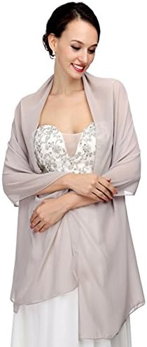 RLDRESS Womens Chiffon Bridal Evening Soft Wrap Scarf Shawl