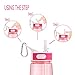 BOTTLED JOY BPA-Free Tritan Sport Water Bottle, Wide Mouth 27oz 800ml Spill Proof Sip & Handle Leak Proof Bottles Pink