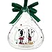 Mickey and Minnie Mouse Glass Sketchbook Ornament - Holiday 2016