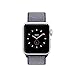 For Apple Watch Band,Soft Breathable Woven Nylon Replacement Sport Loop Band for Apple Watch Series 3/2/1 [42MM Midnight Blue]