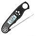 KeeKit Digital Food Thermometer, Waterproof Cooking Thermometer, Instant Read Electronic Meat Thermometer with Probe, Auto On/Off, for Kitchen Cooking, BBQ, Poultry, Grill Food [Battery Included]