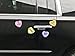 Valentine's Day Heart Magnet for Cars, Lockers, Mailboxes and Fridge