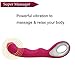 G-Spot Waterproof Rechargeable Dildo Vibrator 10 Speeds Silicone Clitoris Vagina Stimulator Adult Sex Toys for Women and Couples (Pink)