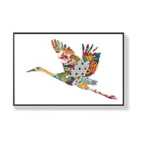 Canvas Wall Art for Living Room, Bedroom Cute Animals Framed Canvas Prints for Home Decoration Ready to Hang - 16x24 inches