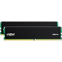 Crucial Kit Pro 64 GB DDR4 RAM (2 x 32 GB), 3200 MHz (ou 3000 MHz