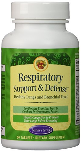 Nature s Secret Respiratory Support and Defense -- 60 Tablets